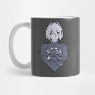 2B from Nier Automata Mug